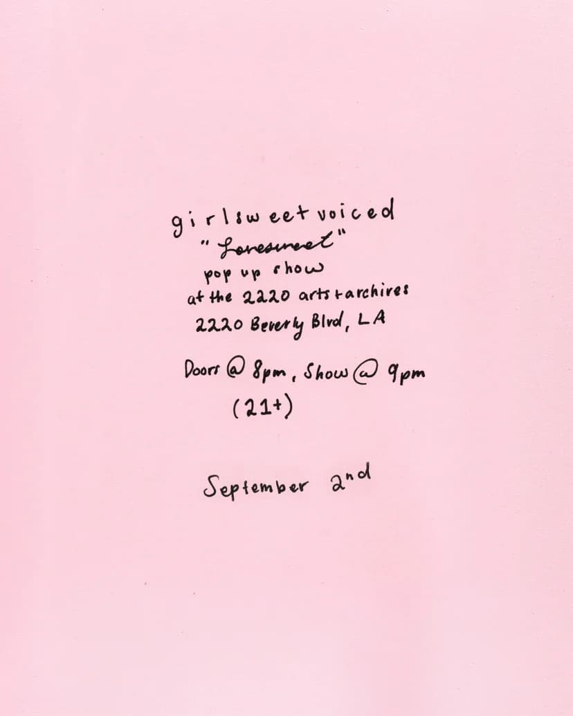 girlsweetvoiced live in LA
